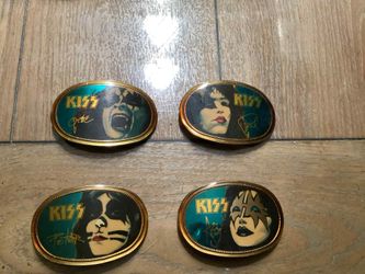 KISS Belt Buckles