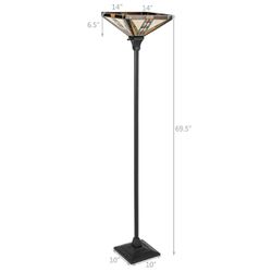 Safe & Durable 14" Floor Lamp