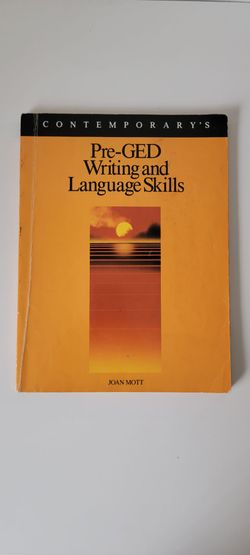 Pre-Ged Writing and Language Skills (Contemporary's Pre-Ged Series)