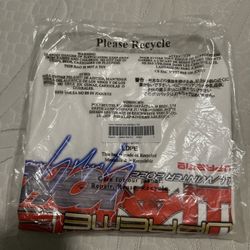Supreme Yohji Yamamoto Tekken 2 White Tee Size L (FW22) BRAND NEW 100% AUTHENTIC