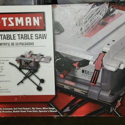 Brand New CRAFTSMAN TABLE SAW 
