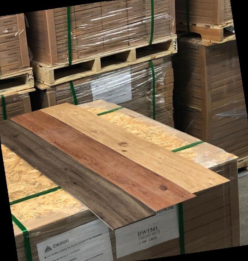 Flooring Liquidation • $.67/ for Vinyl Plank Flooring  Off Entire Pallets  J1J