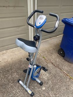 XTERRA Folding Exercise Bike – Like New Condition