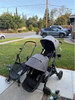 Evenflo Double Seat Stroller w/ Single seat option