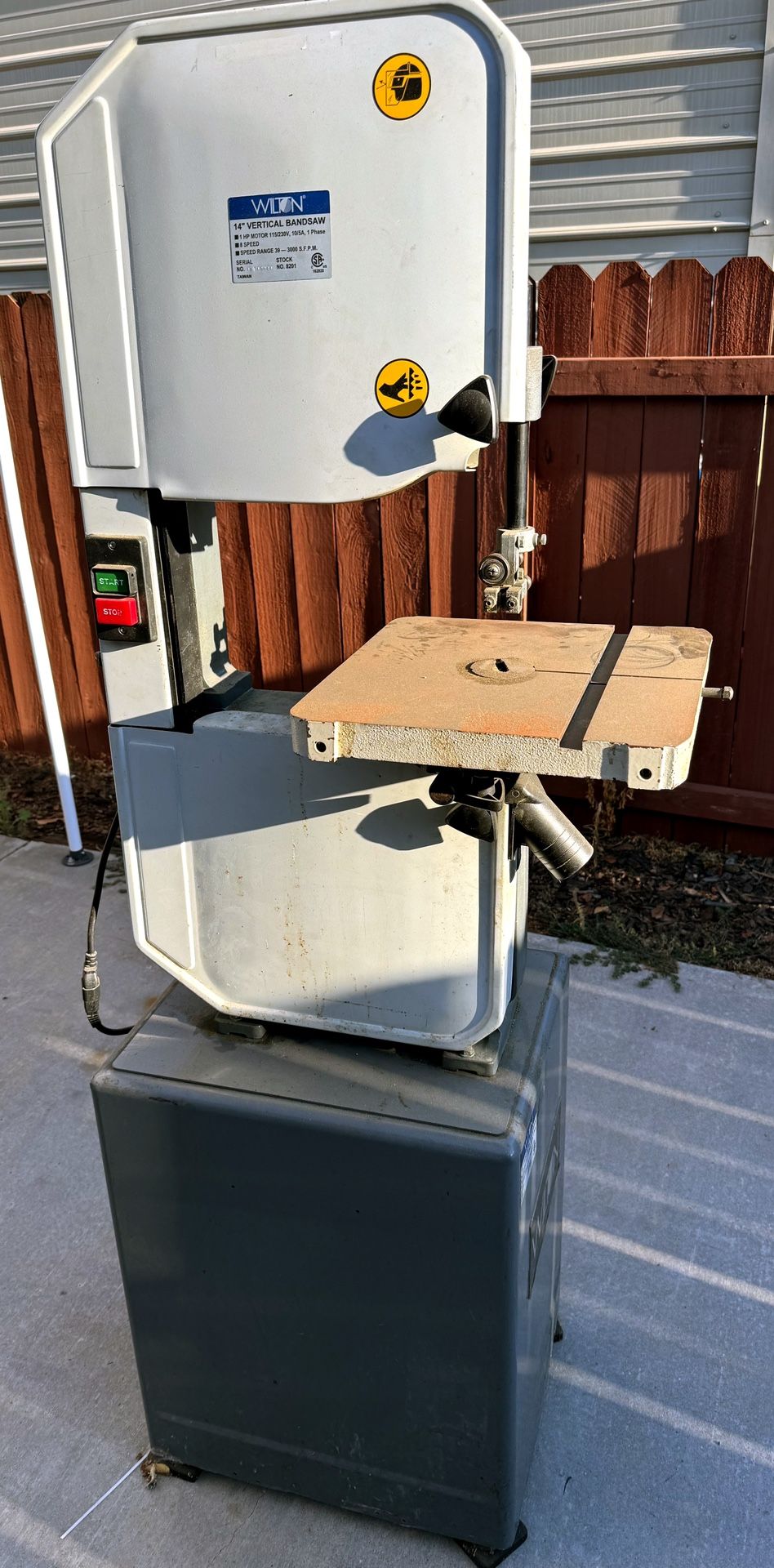 Used Wilton 14” Bandsaw 8201