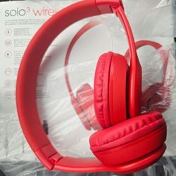 Beats Solo3 Wireless Red