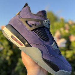 Jordan 4 ‘Lakers’ Sizes 5y, 7y & 8,10,11.5,12,13,14