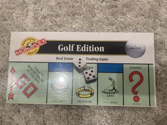 Monopoly Golf Edition *SEALED* 1996