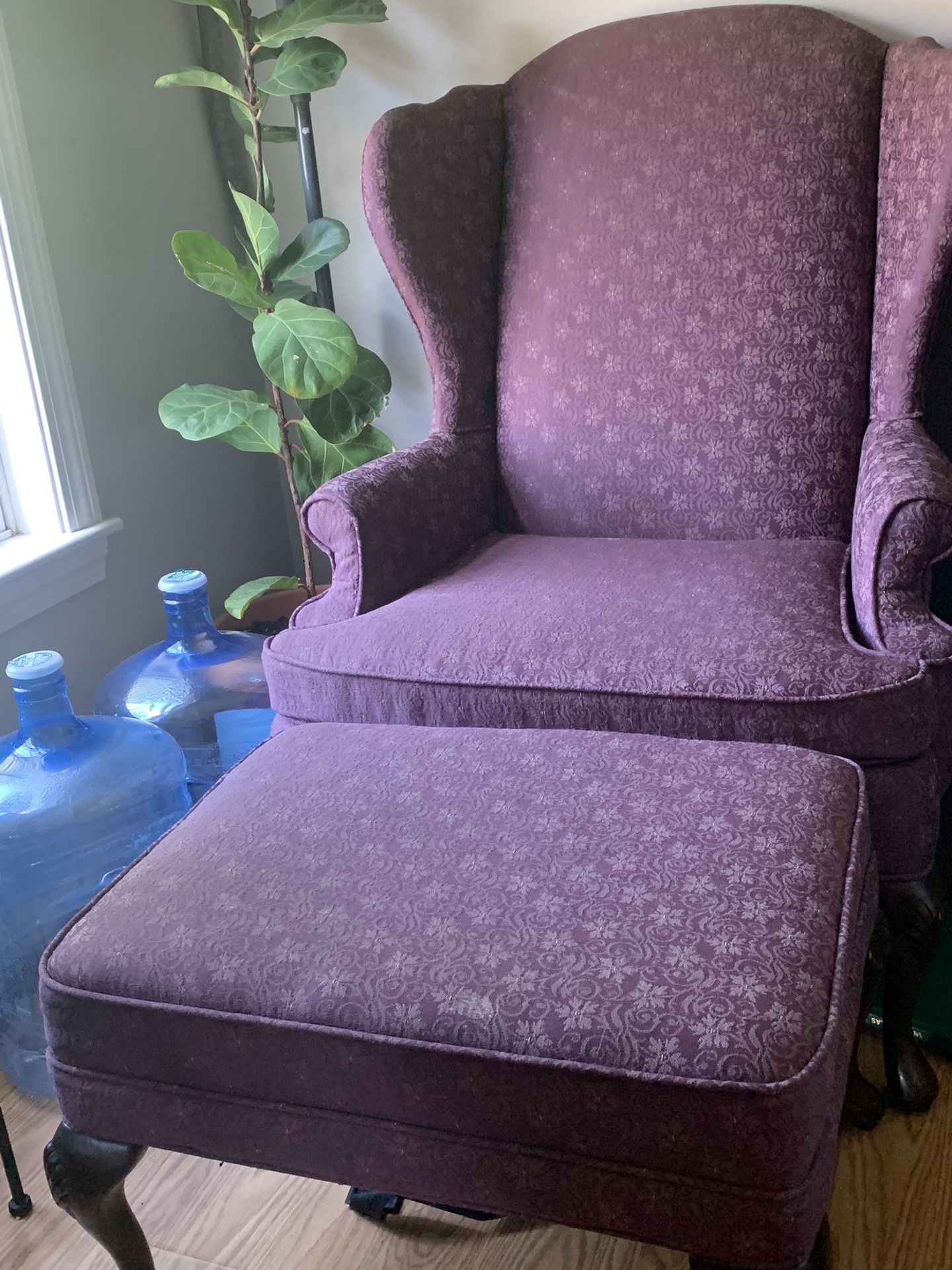 Chair & Ottoman