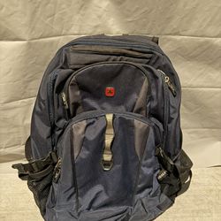 Swiss Gear Navy Blue Laptop Backpack 