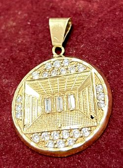 Unisex Pendant 10k Yellow Gold