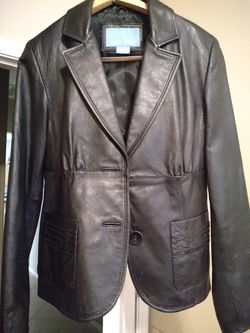 Leather Jacket Nine West
