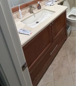 Bathroom Vanity 42” x 22” No Countertop