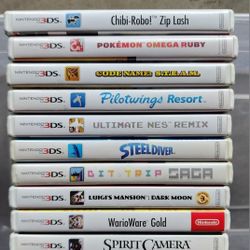 NINTENDO 3DS 3 DS VIDEO GAMES