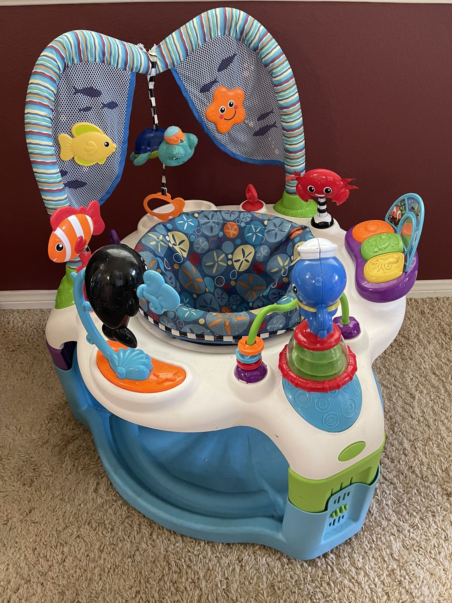 Activity Saucer / jumper For Kids β Great Condition - Baby Einstein Rythym Of The Reef βΈ» π Description: Gently used Baby Einstein activity saucer