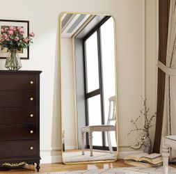NEW 56” Gold Full-Length Mirrors (3) – $30 Each or 3 for $80