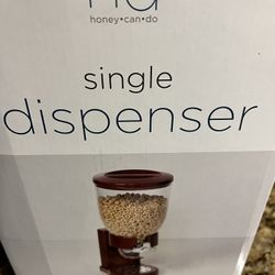 Red Single Canister Dispenser  Holds 17.5 ounces, NEW