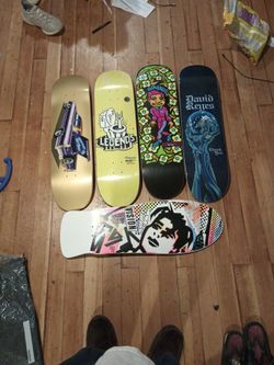 skateboards