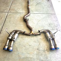 Invidia R400 Gemini Exhaust System 2015-2021 Subaru WRX STI