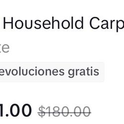 carpet cleaning equipment