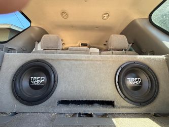 TREO Engineering 12”  subwoofers