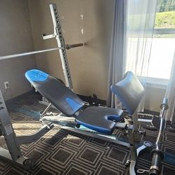 Olympic Bench / Squat / Weights Set