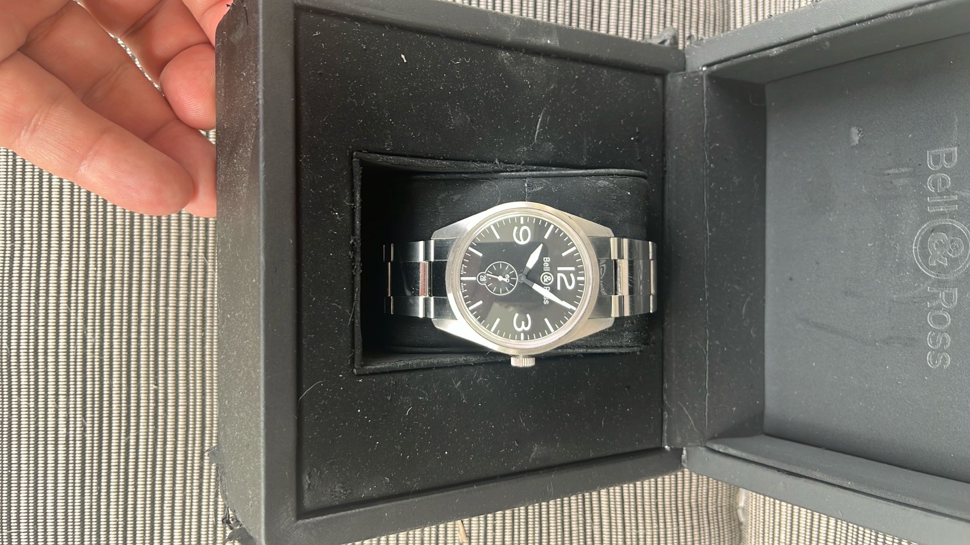 Bell And Ross Men’s Automatic Watch BR123–95 – SS Excellent