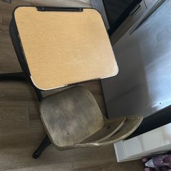 Vintage School Desk 