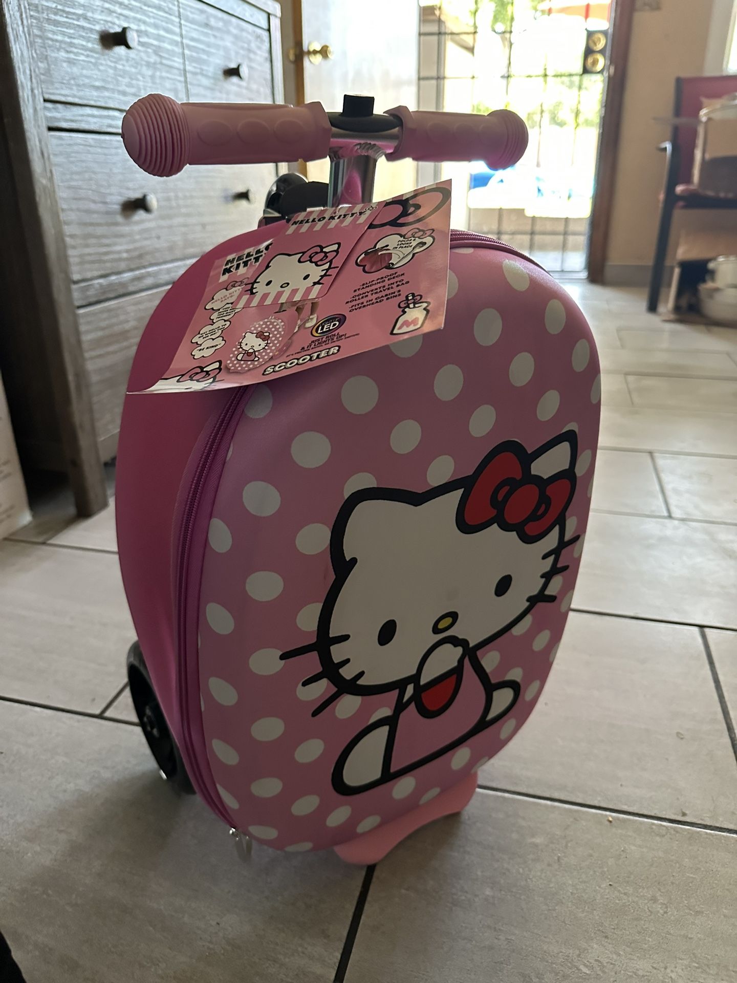 Hello Kitty Scooter Luggage