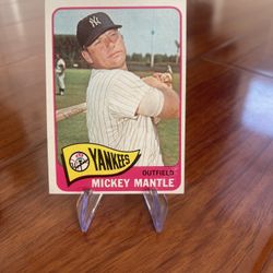 1965 Topps 350 Mickey Mantle 