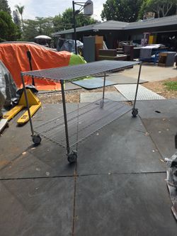 ULINE METRO WIRE RACK
