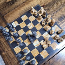 Rare Marble / Onyx Chess Board