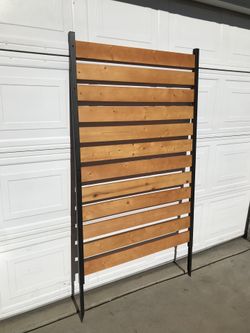 Wood Privacy Screen 