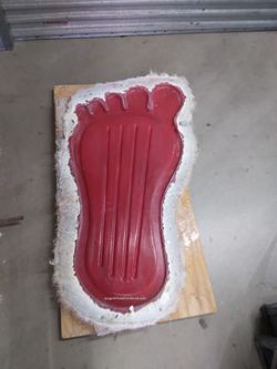 Bare Foot Gas Pedal Mold