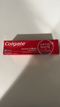 1 Colgate toothpaste  (I have 4 left)