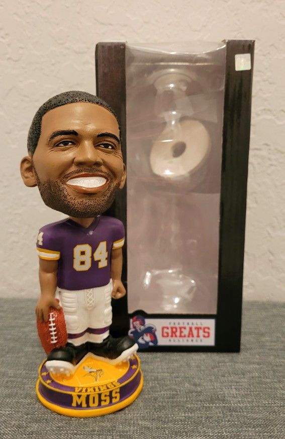 Randy Moss Bobblehead NFL Special Edition ONLY 72 MADE