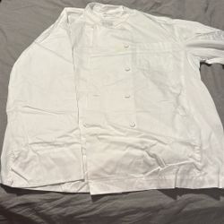 Chef Work Shirt Long Sleeve Size L