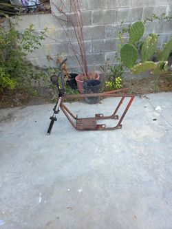 Mini bike frame and forks