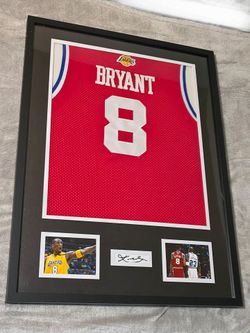 Kobe Bryant All Star Jersey framed