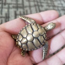 Turtle Handmade Brass