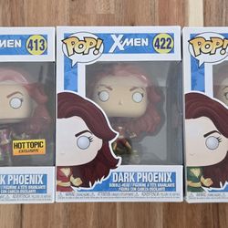 Funko Pop! Marvel X-Men Phoenix LOT of 3