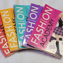 Fashion Academy Books 1-5 by Sheryl Berk & Carrie Berk books Excellent  Conditio