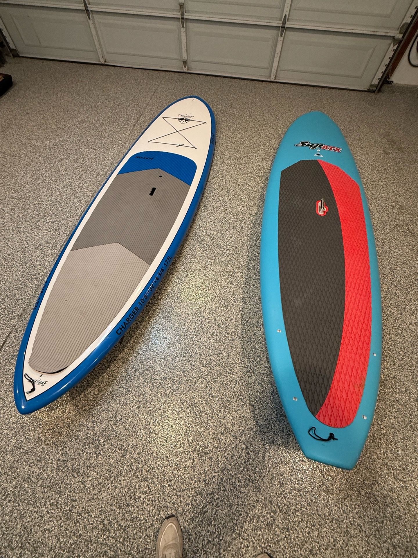 2 stand up paddle boards 10’6 SUP surf