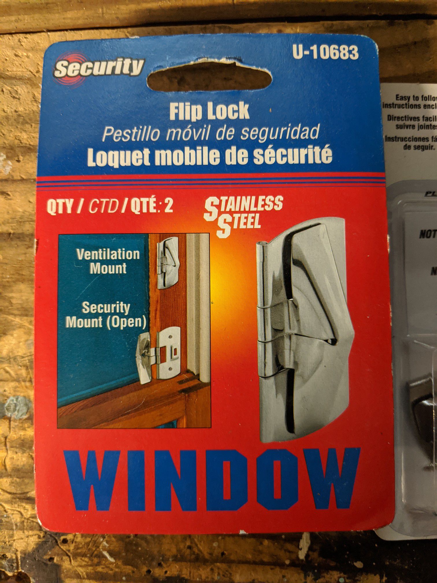 Window security locks. NEW!