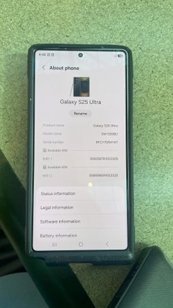 Samsung  S25ultra