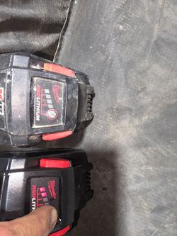 M18 xc8.0.  2 batteries
