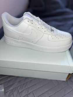 White AF1 Size 9.5 brand new with box