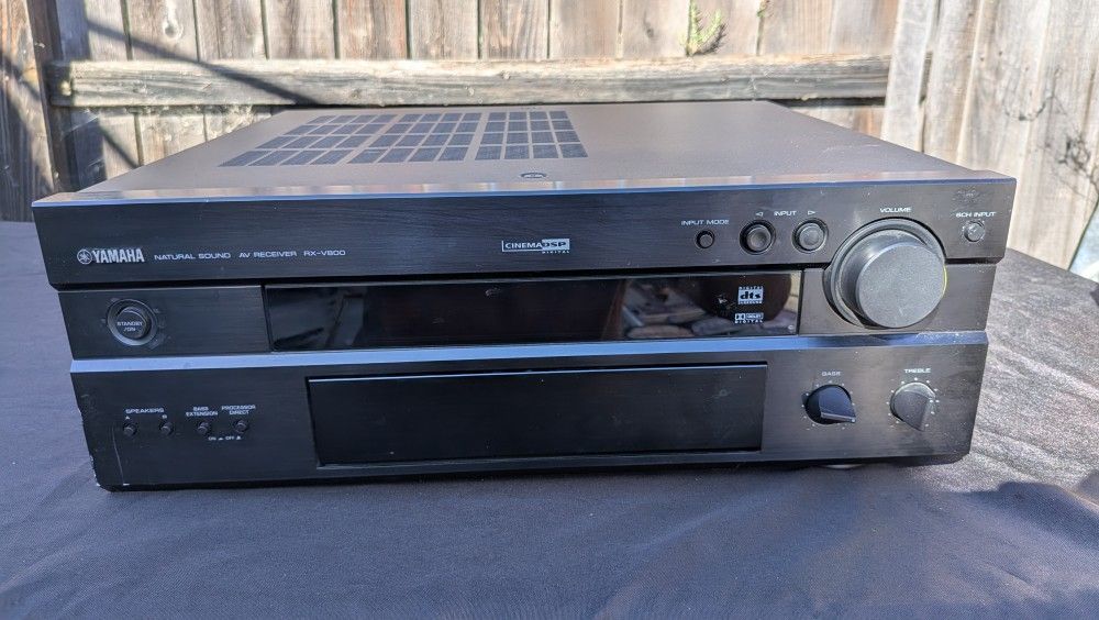 Yamaha RX-V800 AV Receiver – Works, One Leg Broken | Moving Out Sale!

