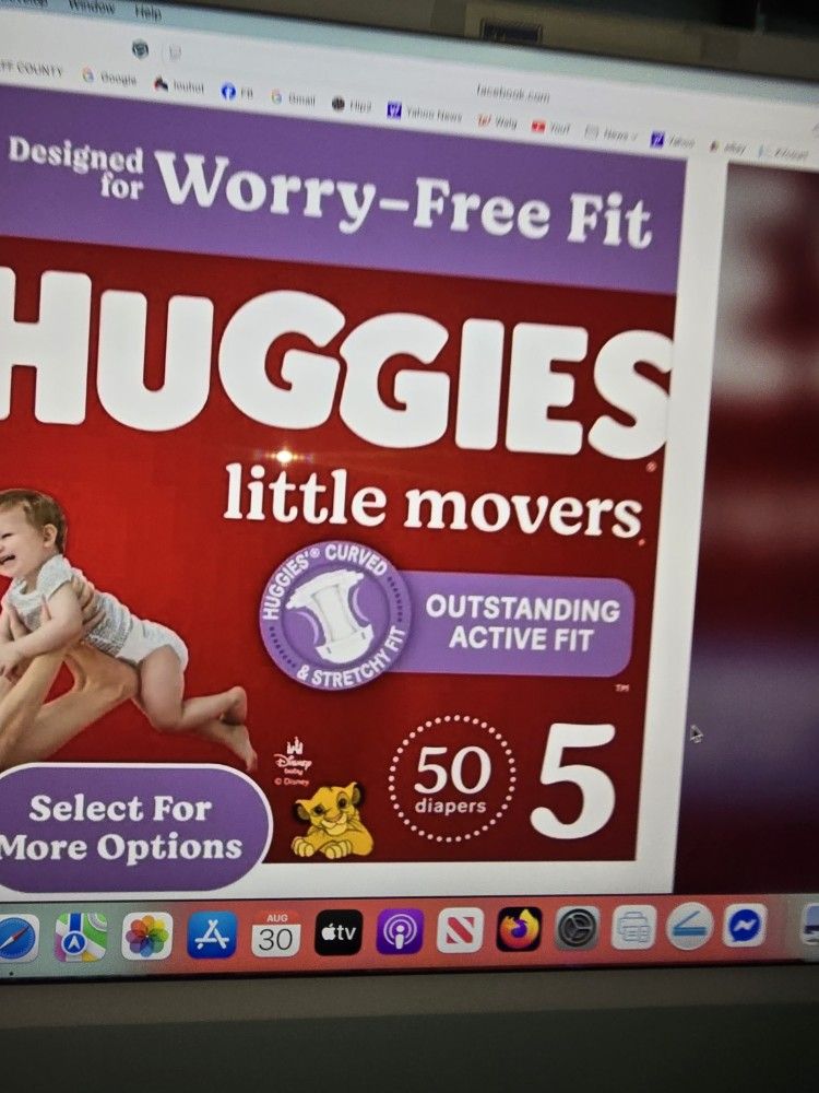 Huggies Little Movers Diapers