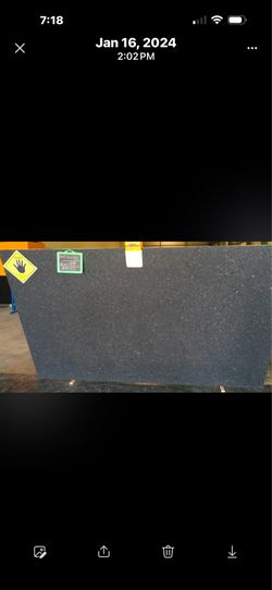 Granite - Black Pearl approx 28.7sq feet